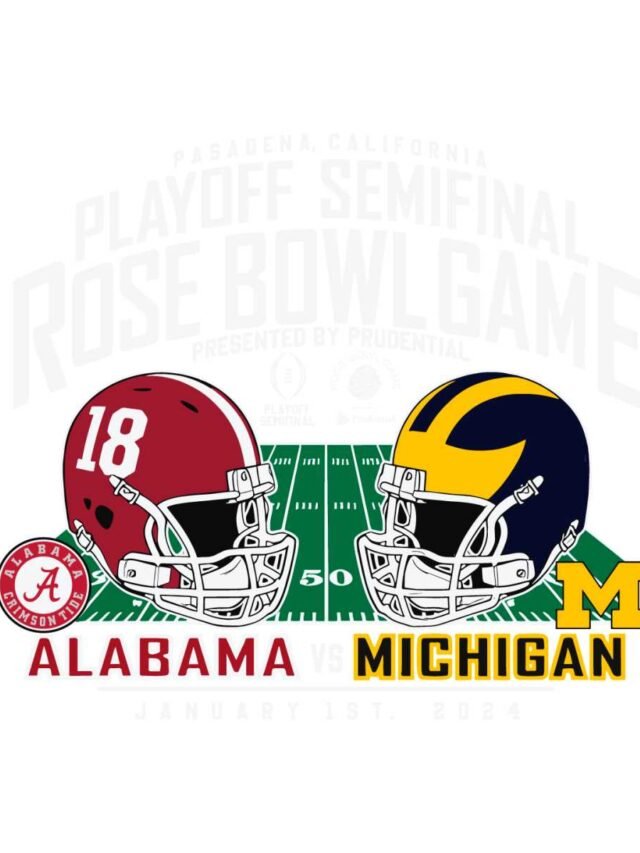 Rose Bowl #1 Michigan vs #4 Alabama